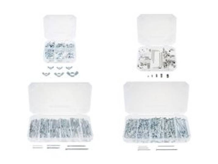 PARKSIDE® Assortiment d'écrous à oreilles ou de vis sans tête ou de goupilles fendues ou de clous