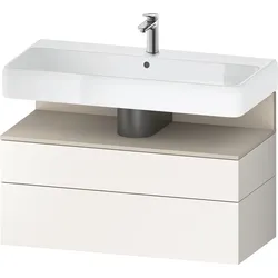Duravit Waschtischunterschrank wandhängend „Qatego“ 99 × 59 × 47 cm, ohne Beleuchtung