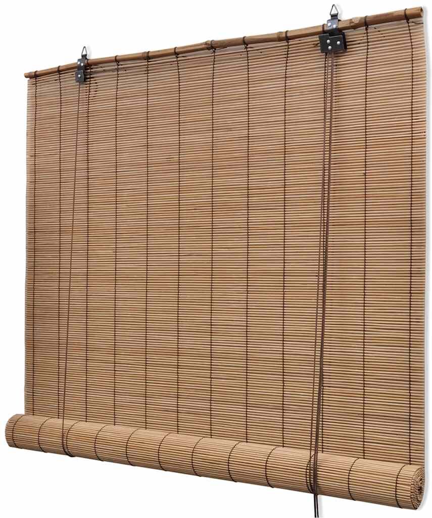 vidaXL Store roulant en bambou 80x220 cm Marron