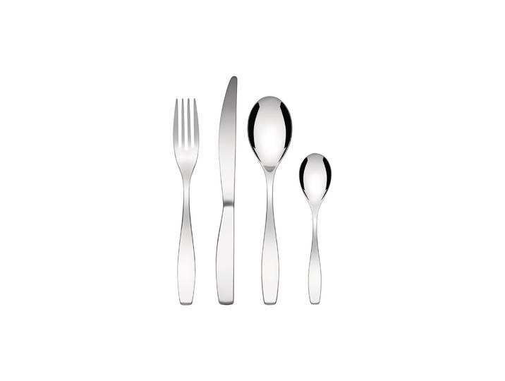 Alessi - Ménagère Duna - Métal - Acier inoxydable - Designer Marco Zanuso