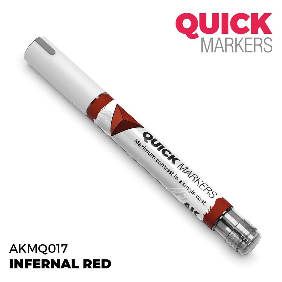AK Interactive - Quickmarker Infernal Red (1x) (AKMQ017)