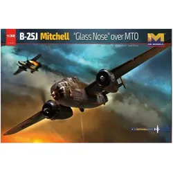 Hong Kong Model B-25J Mitchell Glass Nose over MTO