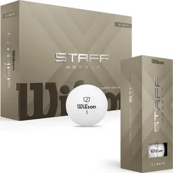 Wilson Staff Model X Golfball 12er weiss