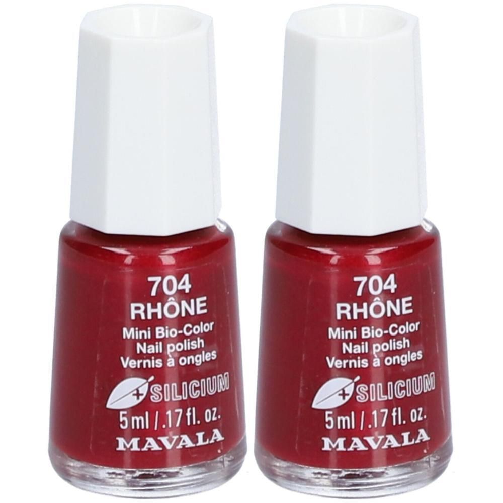 Mavala Vernis Ongl BIO Rhone 704 x2 2x5 ml Nagellack new