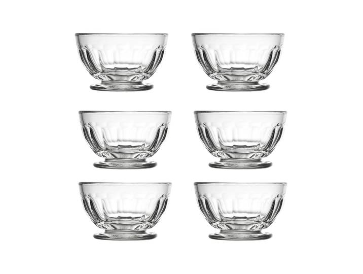 La Rochère Bol à dessert Perigord petit 15 cl, lot de 6 Transparent