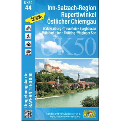 UK50-44 Inn-Salzach-Region, Rupertiwinkel, Östlicher Chiemgau, Sonstige von , Landesamt für Digitalisierung, Breitband und Vermessung, Bayern,