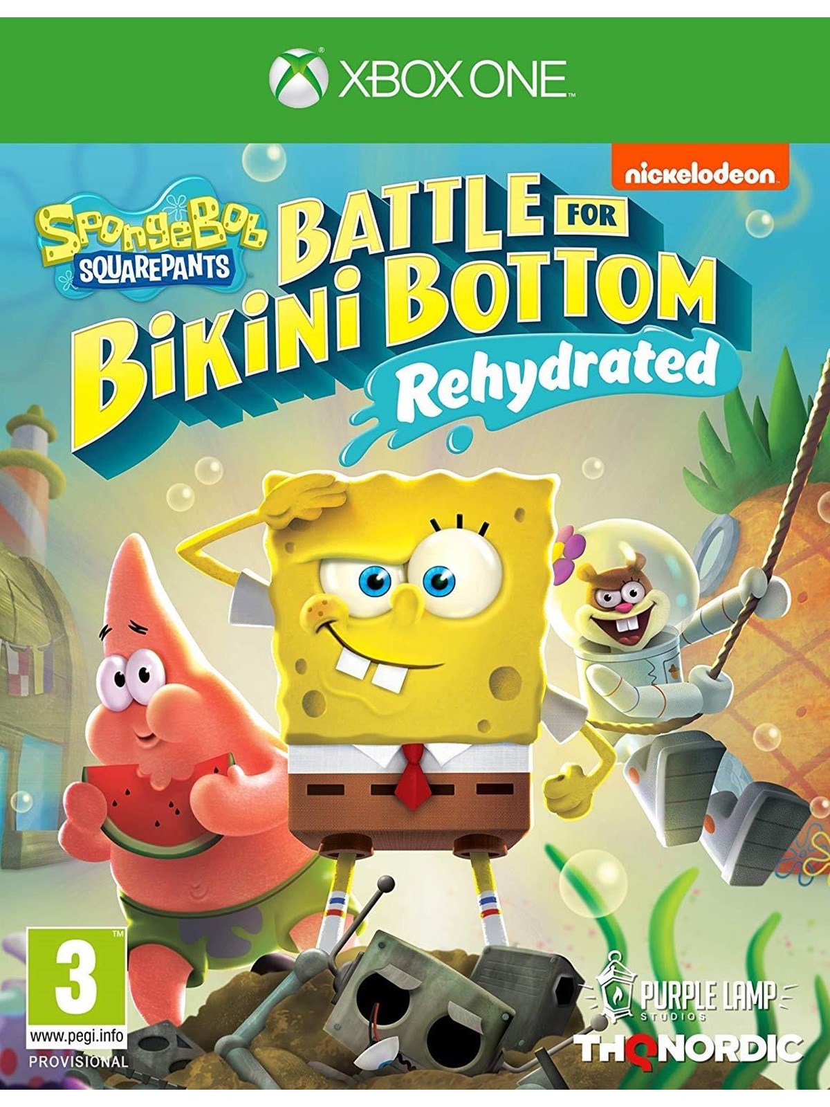 Spongebob SquarePants: Battle for Bikini Bottom - Rehydrated - Microsoft Xbox One - Platformer - PEGI 3