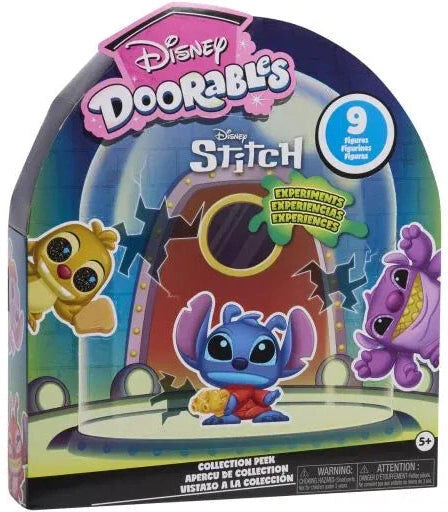 Disney Doorables Stitch Experiments Collection Peek - 9 Figures - Ages 5 and Up