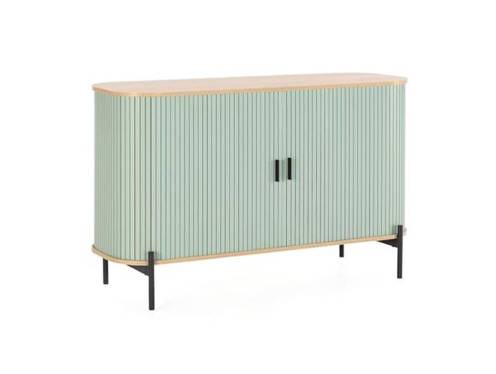 Sideboard Mónaco 2 türen Blau, 120 cm (Breite) 40 cm (Tiefe) 55 cm (Höhe)