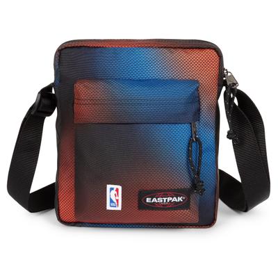 Schultertasche EASTPAK "ARCADE MINI BAG NBA x EASTPAK", Damen, Gr. B/H/T: 18,5cm x 21,5cm x 5cm, bunt (schwarz, nba fade), Polyester, Taschen Schultertasche, Mini Bag, Basketball NBA, Exklusives Design in limitierter Auflage