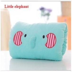 Discount Dollar Deals Warm Hand Pillows, Plush Hand Covering Pillows, Nap Pillows For Classrooms, Offices, Dormitories little Elephant