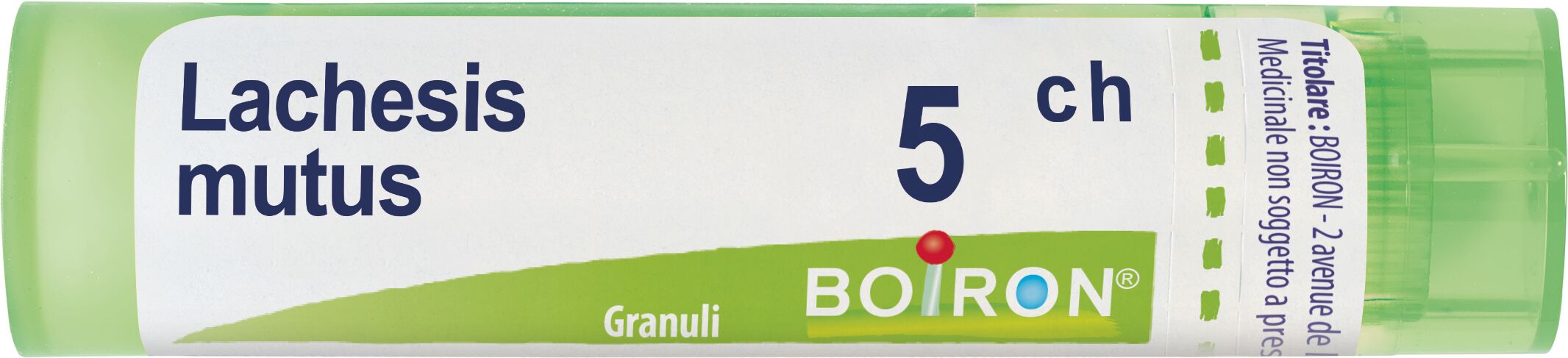 Lachesis Mutus 5ch Granuli Multidose Boiron