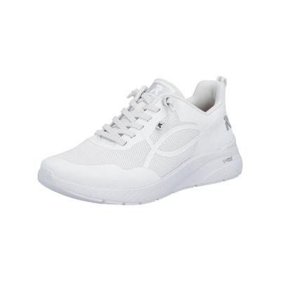 Sneaker RIEKER "Rieker Sneaker Textil", Damen, Gr. 42, weiß, Textil, Schuhe Sneaker