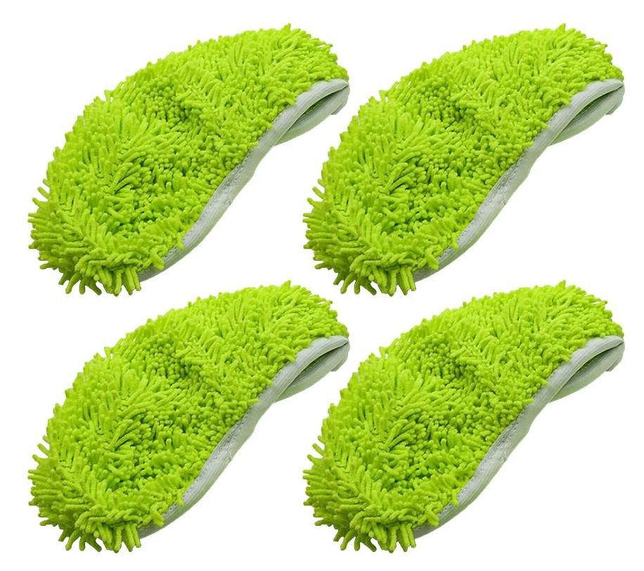 Dripio 4 microvezel dweildoeken herbruikbare reinigingspads voor vloeren