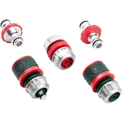 POWERTEC GARDEN 5tlg. Bewässerungs-System "Expert" - Adapter-Set