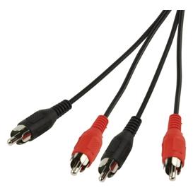 Valueline CABLE-452/5 / Audio/video kabel / 2x CINCH - 2x CINCH / 5 m (5 m, Cinch Kabel) (CABLE-452/5)