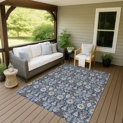 Addison Rugs Machine Washable Indoor/ Outdoor Traditional Xander Chantille Rug