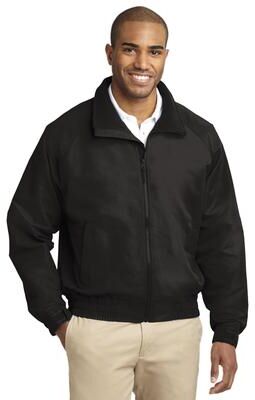 Port Authority J329 Lightweight Charger Jacket in True Black size 6XL   Fleece TLJ329