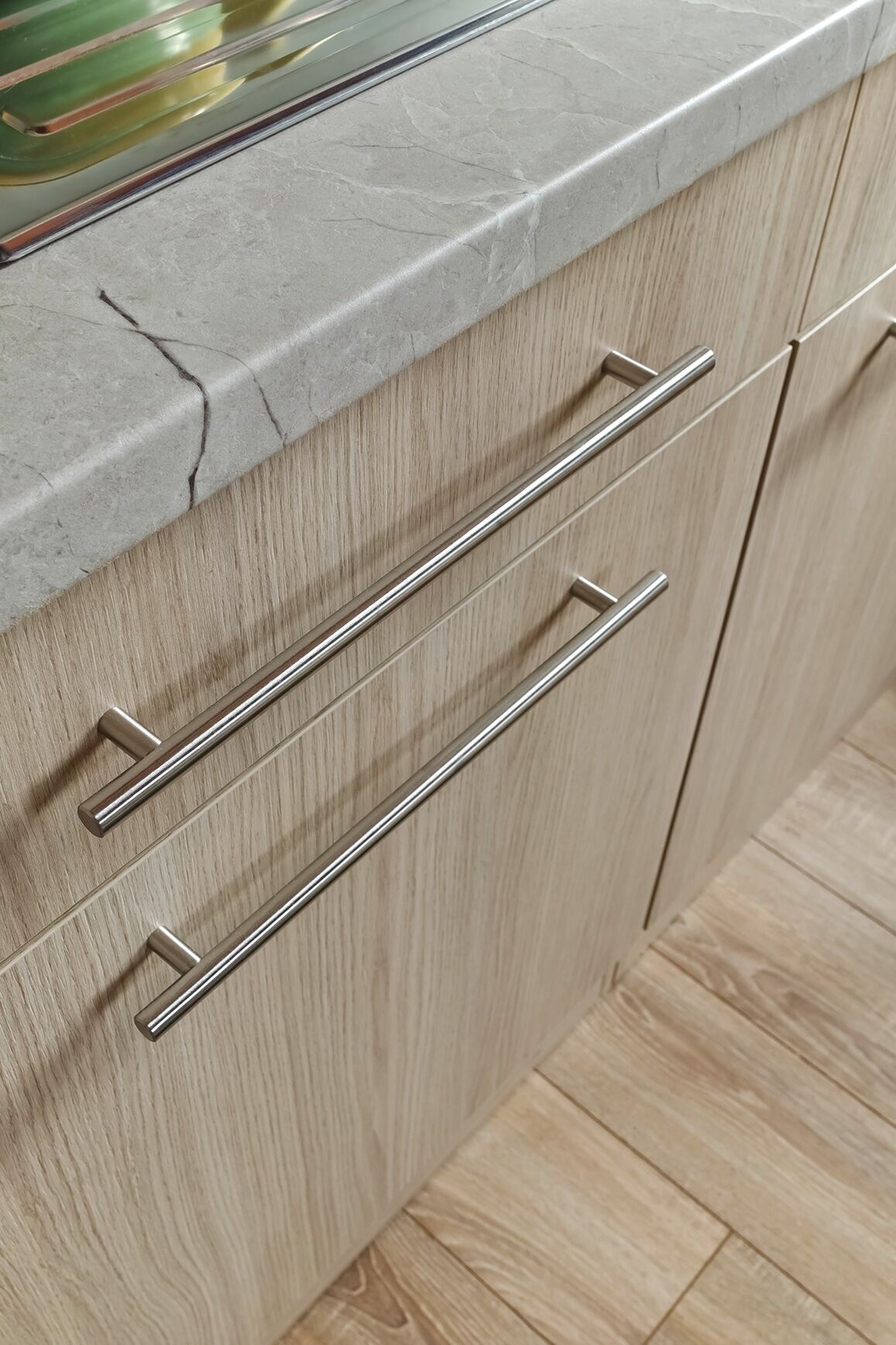 Unterschrank WIHO KÜCHEN "Filo", beige (front und korpus: vicenza eiche hell), B:50cm H:82cm T:57cm, Schränke, Unterschrank, 50 cm breit, ohne Arbeitsplatte front und korpus: vicenza eiche hell Vicenza Eiche hell, B/H/T: 50cm x 82cm x 57cm, Schubladen: 1 