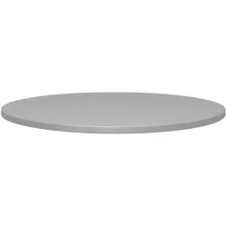 Tischplatte, Kreis 800 mm, grau