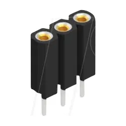 FIS BL 5 3G - Buchsenleiste, 1-reihig, 1 x 3 - 2,54 mm