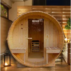 Home Deluxe Outdoor Fasssauna LAHTI DELUXE - L