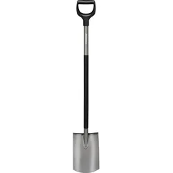 Fiskars, Spaten + Schaufel, Ergonomic Rounded Spade Grey