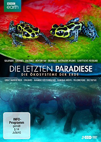 Die letzten Paradiese - Die Ökosysteme der Erde [3 DVDs] - Preis vom 09.10.2026 07:28:09 h