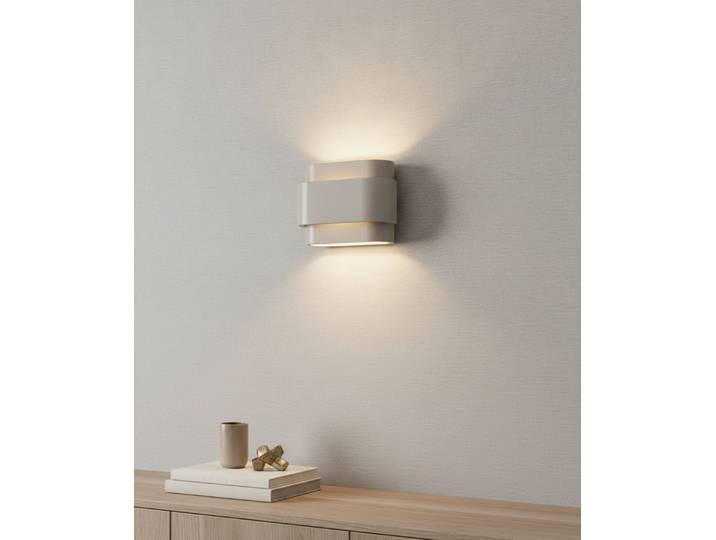 Unieke wandlamp Metz kaki Artdelight - WL 8218 ZA
