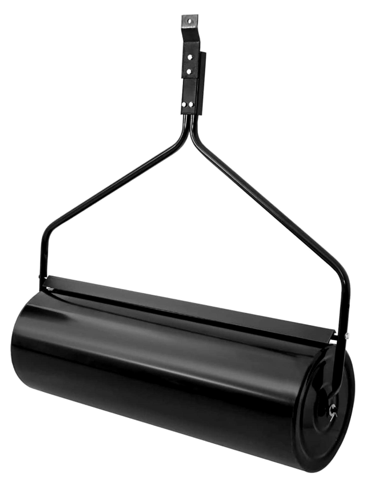 Gartenwalze schwarz 63L aus Eisen für Haus und Garten