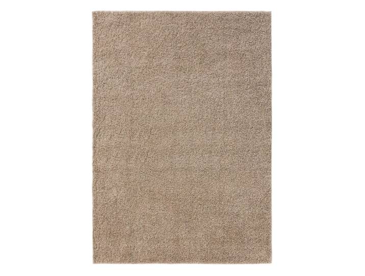 Tapis à poils longs beige 250x300