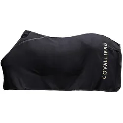 Covalliero Fleecedecke Abschwitzdecke black Anniversery H/W 2025, Größe: 125cm