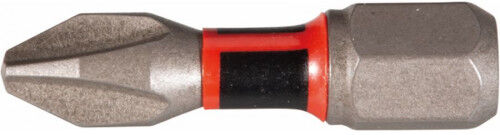 Makita E-03137 Embouts Impact Premier 25 mm PHILLIPS (PH), Hexa 1/4&amp;#039;&amp;#039;