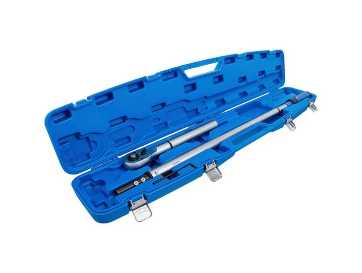 Drehmomentschlüssel Abtrieb Blau/Silberfarben B: 5,8 cm