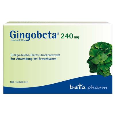 Gingobeta 240 mg Filmtabletten 100 St
