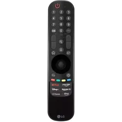 LG AN-MR24GA, MR24GA, AKB76045003, Voice Remote Original Fernbedienung (Gerätespezifische Fernbedienung, Bluetooth, Infrarot), Fernbedienung, Schwarz
