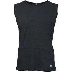 MAUL Herren Shirt Ammersee fresh-Tank top, Größe 56 in Schwarz Schwarz