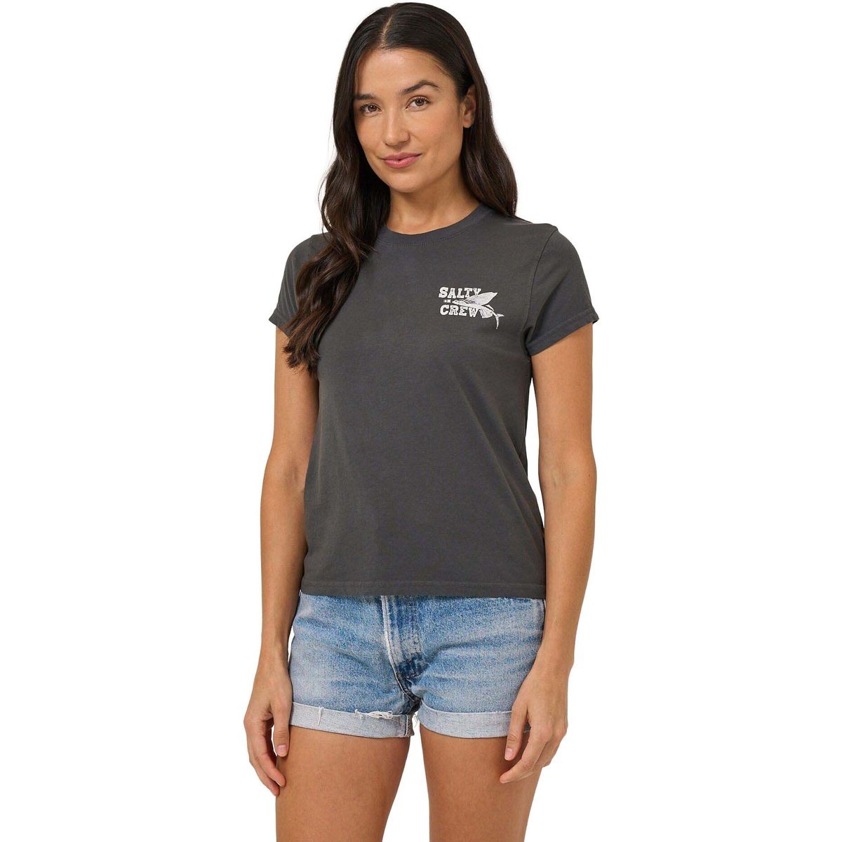 Salty Crew Flyer Modern Tee charcoal (CHAR) M 25035156W-CHAR-M