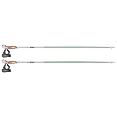 Leki - Passion - Nordic Walking Stöcke Länge 105 cm smokegreen /grau
