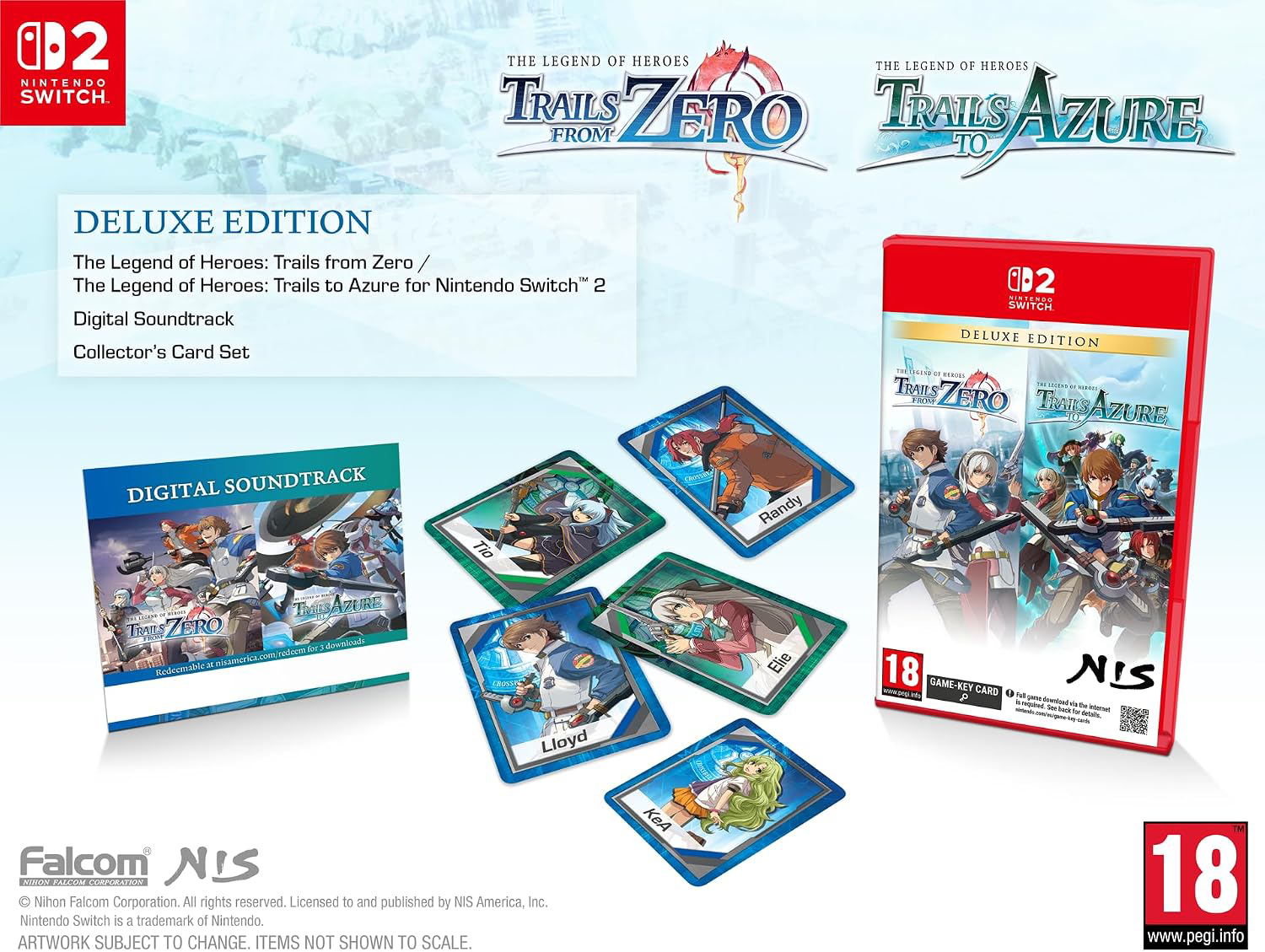 The Legend of Heroes: Trails from Zero / The Legend of Heroes: Trails to Azure -