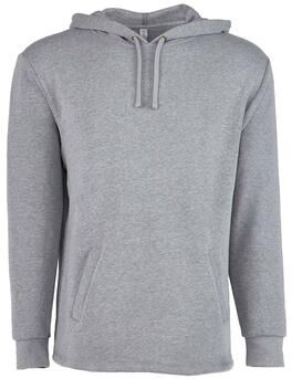 Next Level 9300 Apparel Malibu Pullover Hoodie in Heather Grey size XS   60/40 cotton/polyester NL9300