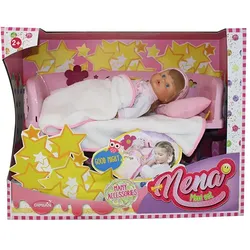 Dimian Toys 36Cm Baby Nena With Bed & Accessories