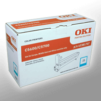 Oki Trommel 43381707 cyan