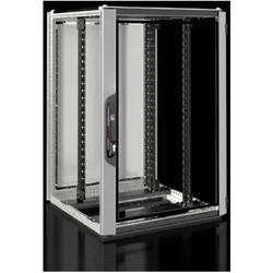 Rittal VX IT network/server cabinet standard BHT 24U (24 HE, 19 Zoll Rack), Serverschrank, Silber