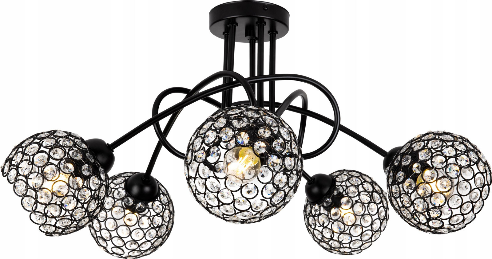 LIGHT HOME LH Kristallen LED-plafondlamp