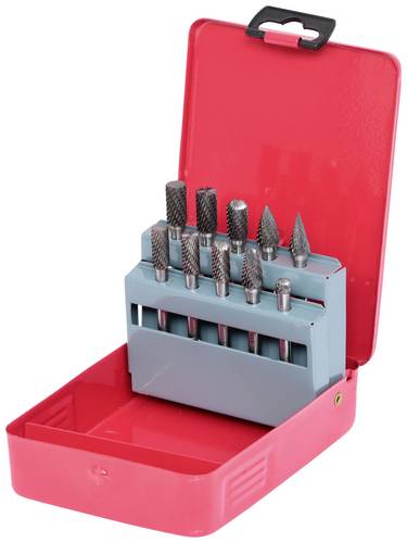 KS Tools 515.3210 Frässtift-Set Hartmetall