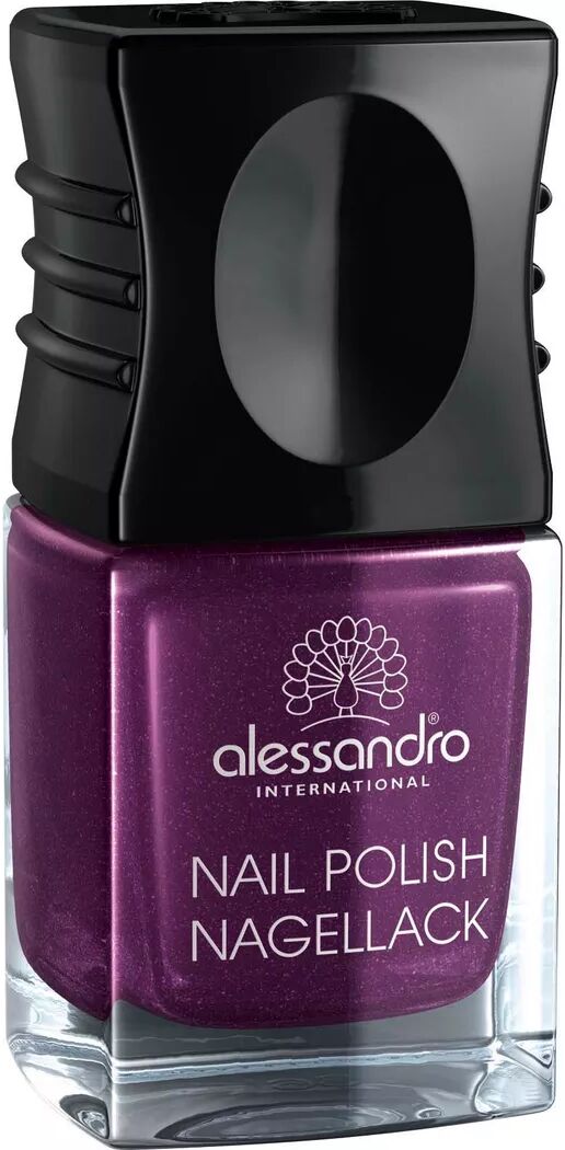 Alessandro - Nail Polish Purple Purpose, 10 ml, Purpurrot