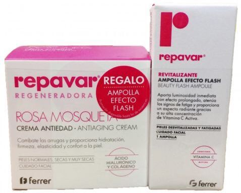 Repavar Anti-aging cream + flash ampoule