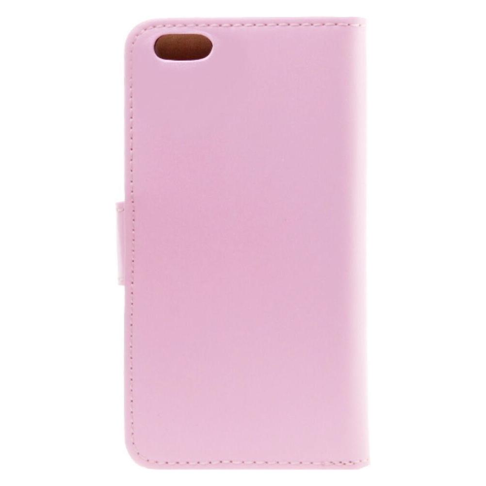 Slim Leder Book Case for iPhone 6 Plus - pink 4250710556335 (Apple iPhone 6 Plus) (25440205)