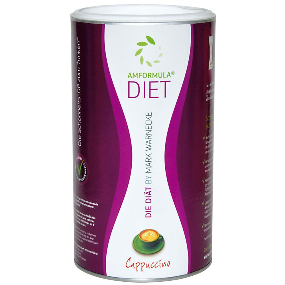 Amformula Diet Cappuccino Pulver 490 g
